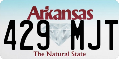 AR license plate 429MJT