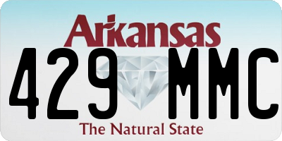 AR license plate 429MMC