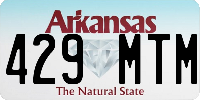 AR license plate 429MTM