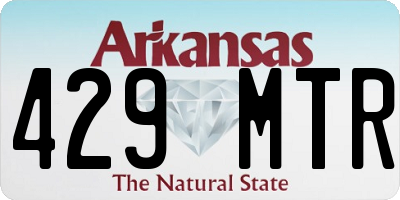 AR license plate 429MTR