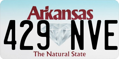 AR license plate 429NVE