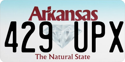 AR license plate 429UPX