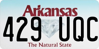 AR license plate 429UQC