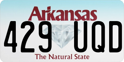 AR license plate 429UQD