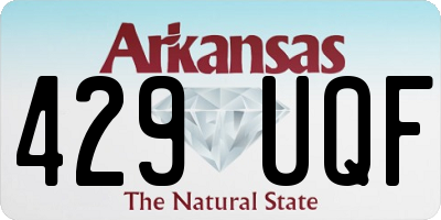AR license plate 429UQF