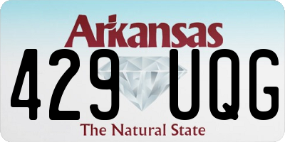 AR license plate 429UQG