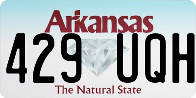 AR license plate 429UQH