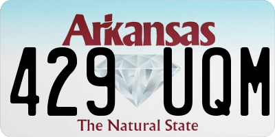 AR license plate 429UQM