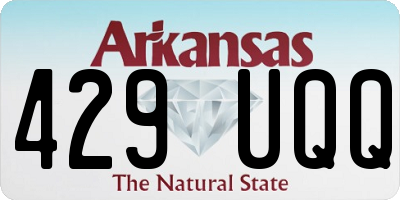 AR license plate 429UQQ
