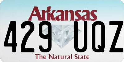 AR license plate 429UQZ