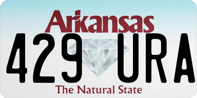 AR license plate 429URA