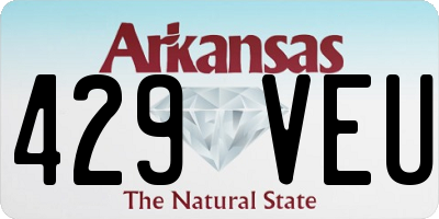 AR license plate 429VEU