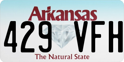 AR license plate 429VFH