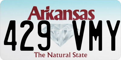 AR license plate 429VMY
