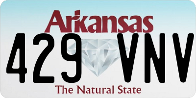 AR license plate 429VNV
