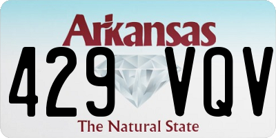 AR license plate 429VQV
