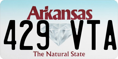 AR license plate 429VTA