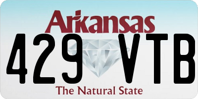 AR license plate 429VTB