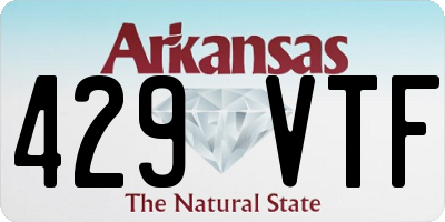 AR license plate 429VTF