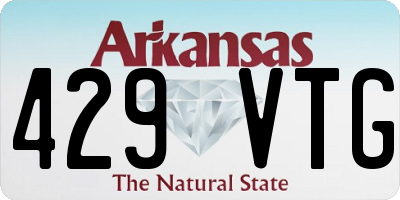 AR license plate 429VTG