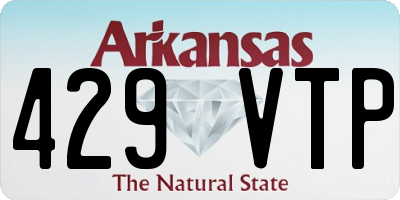 AR license plate 429VTP