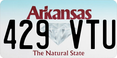 AR license plate 429VTU
