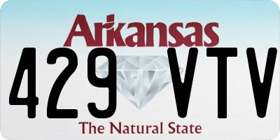 AR license plate 429VTV