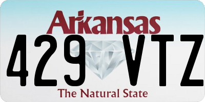 AR license plate 429VTZ