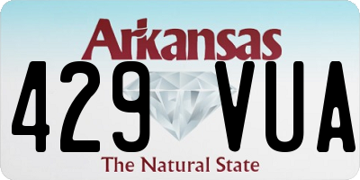 AR license plate 429VUA