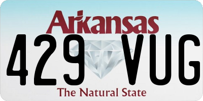 AR license plate 429VUG