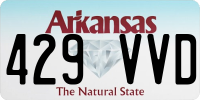 AR license plate 429VVD