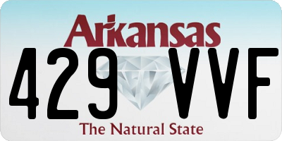 AR license plate 429VVF