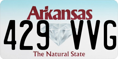 AR license plate 429VVG