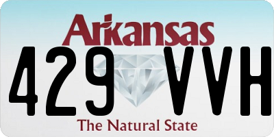AR license plate 429VVH