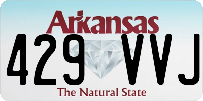 AR license plate 429VVJ