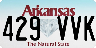 AR license plate 429VVK