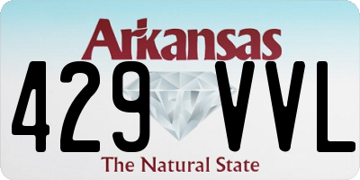 AR license plate 429VVL