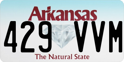 AR license plate 429VVM