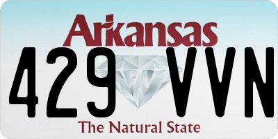 AR license plate 429VVN