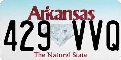 AR license plate 429VVQ