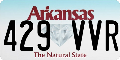 AR license plate 429VVR