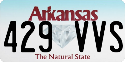 AR license plate 429VVS