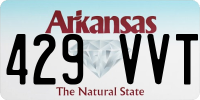 AR license plate 429VVT