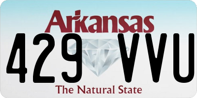 AR license plate 429VVU