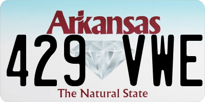AR license plate 429VWE