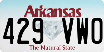 AR license plate 429VWO