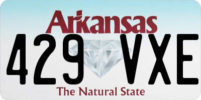 AR license plate 429VXE