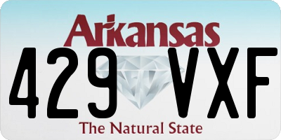 AR license plate 429VXF