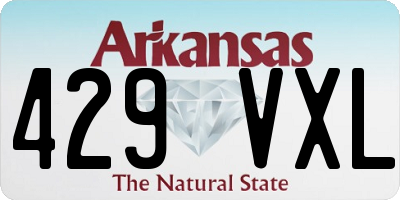 AR license plate 429VXL