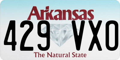 AR license plate 429VXO